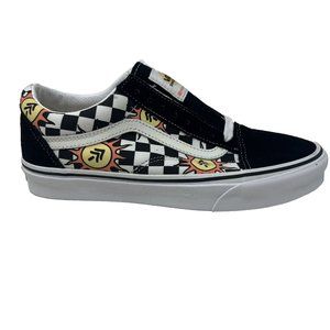 Vans Old Skool Women's 9 Parks Project Black White Sun Shoes New